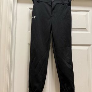Under Armour Kids Black Baseball Pants